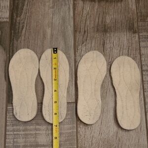 Wool and Cork Boot Insoles For Toddlers